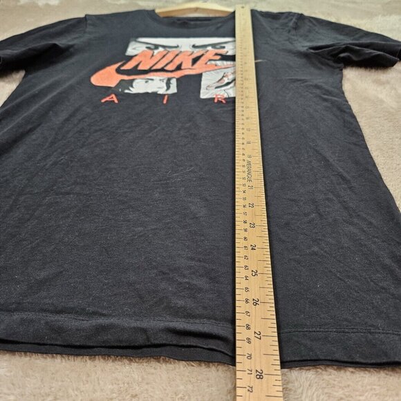 Nike Air T-Shirt Anime Graphic Print The Nike Tee Short Sleeve Mens Size S Black - Picture 6 of 10